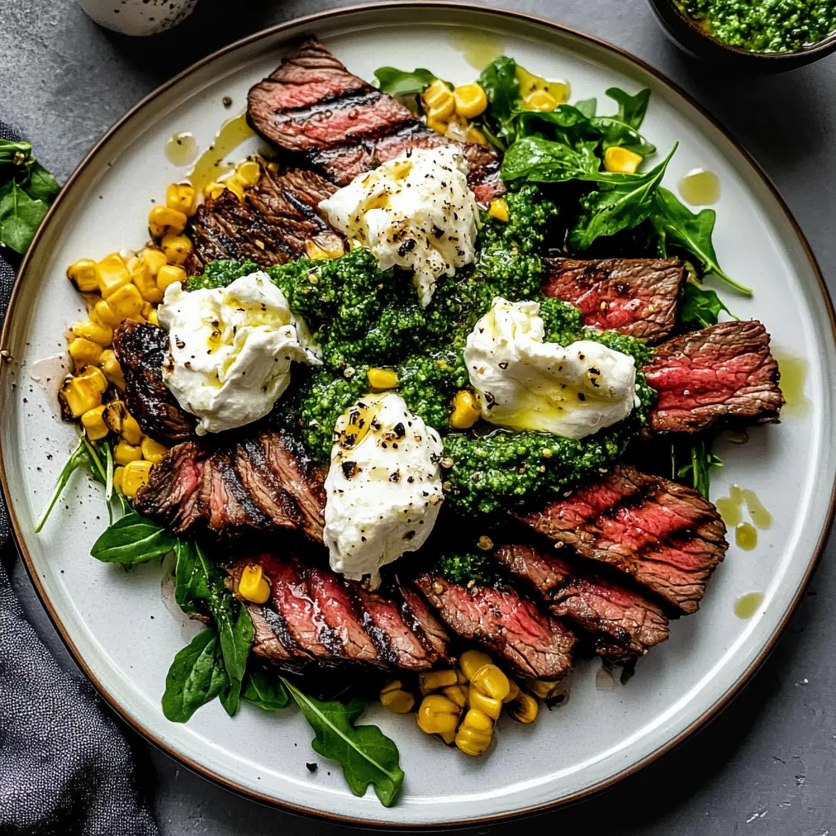 Pesto Steak