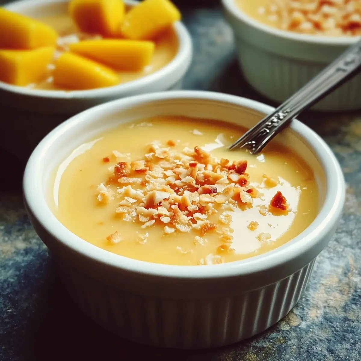 Thai Coconut Sago Pudding