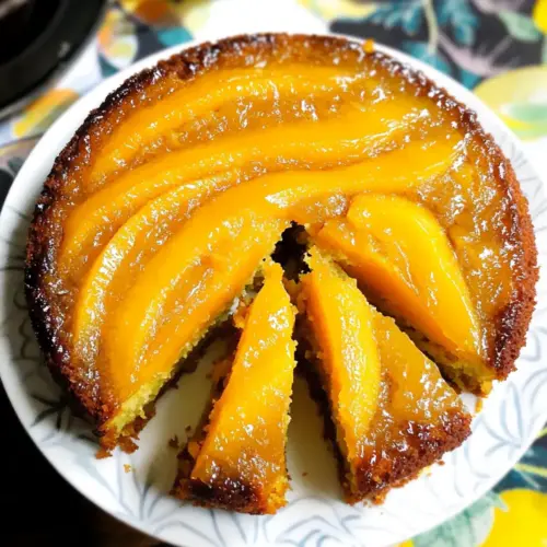 MANGO UPSIDE DOWN CAKE