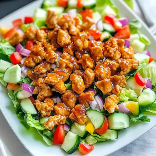 Honey Hot Chicken Salad