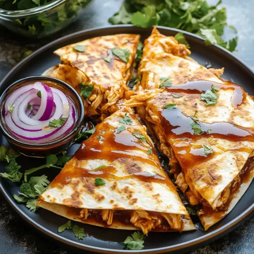 BBQ Chicken Quesadillas