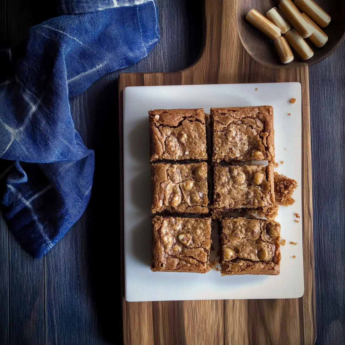 Malted Milk Ball Blondies