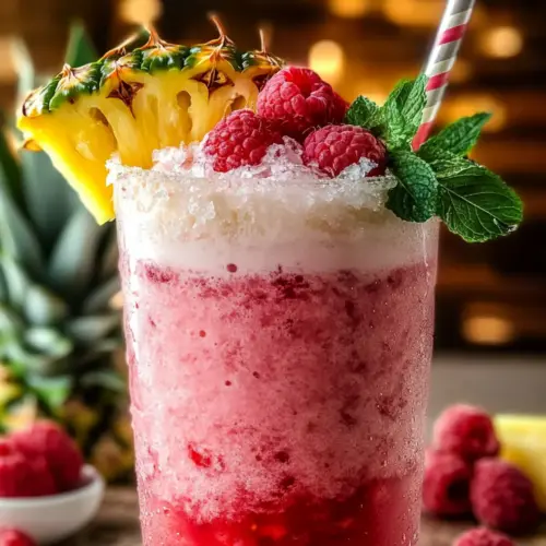 Raspberry Colada Twist